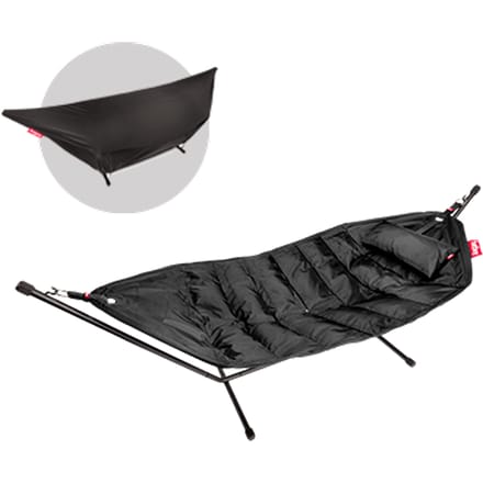 fatboy - Headdemock Deluxe  Hangmat met frame, kussens en regenhoes - Zwart