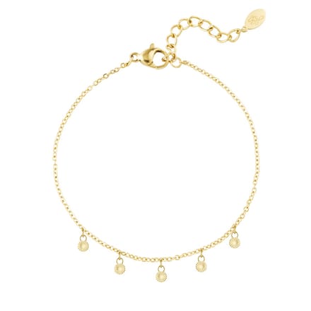 Yehwang armband coins goud