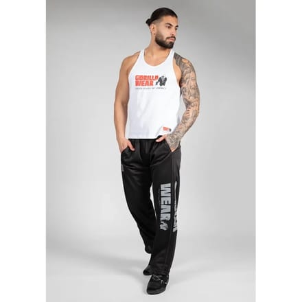 Gorilla Wear Logo Mesh Trainingsbroek - Zwart - S/M