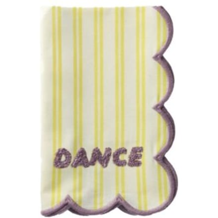 Rice katoenen servet dance