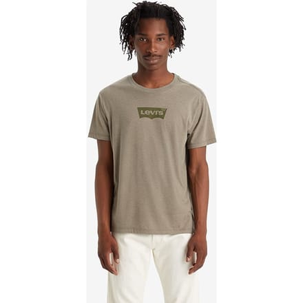 Levi's Graphic Printed T-shirt Khaki Größe: S | Bedruckte T-Shirts Outlet | Herren | Braun