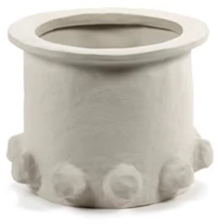 Serax Marie Michielssen Molly 05 S bloempot H14cm D18.5cm beige
