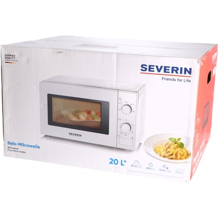 SEVERIN MW 7770 - microwave oven - freestanding - white