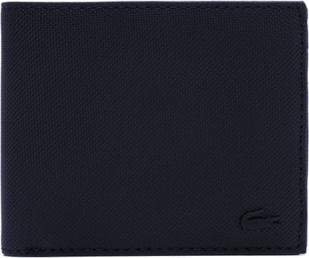 LACOSTE Portemonnee Men's Classic Billfold Coin Wallet Marine 166 Donkerblauw