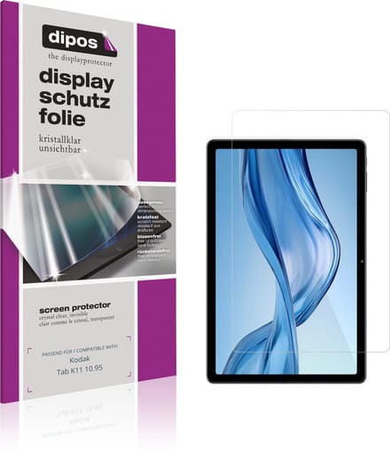 dipos – 2x Beschermfolie geschikt voor Kodak Tab K11 10.95 | Krasbestendige & heldere Screenprotector Ultra-Thin