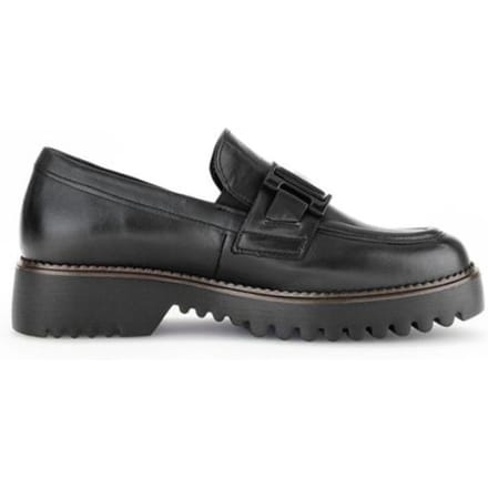 Gabor Loafers zwart Leer - Dames - Maat 38.5