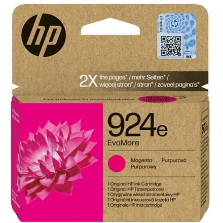 Inktcartridge hp 4k0u8ne 924e evomore rood | 1 stuk