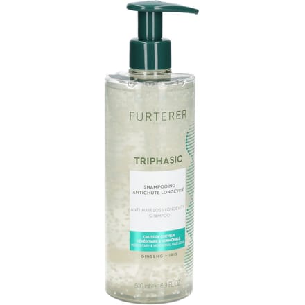 René Furterer Triphasic Stimulerende shampoo tegen haaruitval Verkwikkend Dames 500 ml
