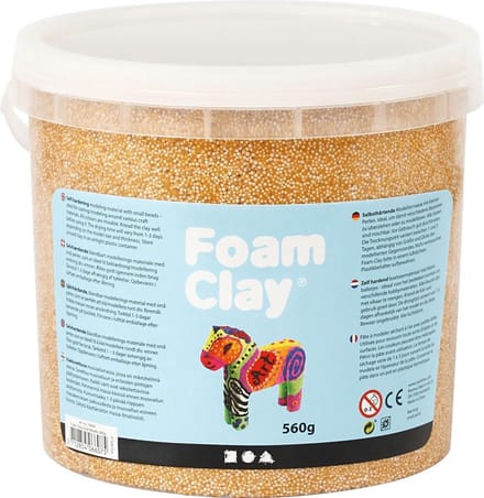 Foam Clay®, 560 gr, goud