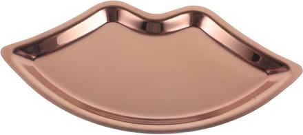 Opbergbakje Sieraden - Sieradenhouder Display - Bureau Decoratie - Modern Design - 24 cm Lengte - Rosé Goud