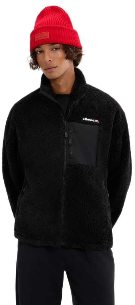 Ellesse Cervacol Sherpa Jas Zwart S Man