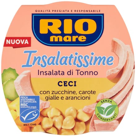 Rio Mare Insalatissime Kikkererwten en Tonijn 160g