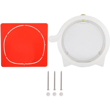 Plastic Katten Vorm Deur Benodigdheden Accessoire Huisdieren In/Uit Vrij Draai Schakelaar Wit white