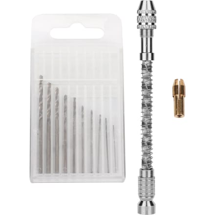 Draagbare Semi-Automatische Pin Vise Hand Draai Boor Bit Sieraden DIY Maken Bewerkingstool