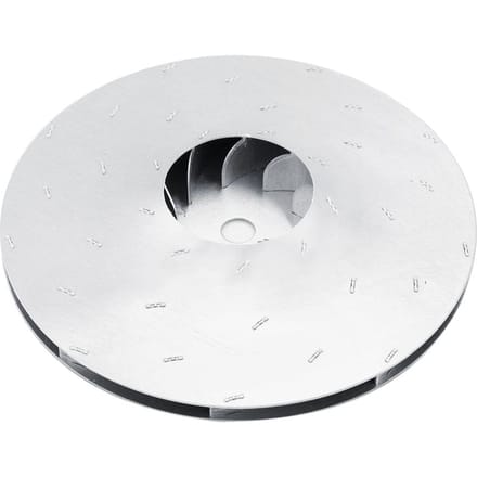 Stofzuiger Roterende Ventilatorbladmotor Stofzuigeraccessoires Diameter 112mm white