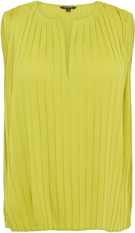 Vrouwenplisséblouse COMMA