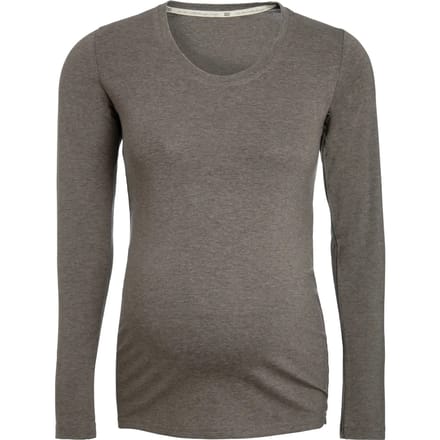 Dames lange mouw zwangerschap T-shirt Baby's Only Glow