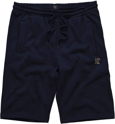 JP 1880 - Heren - Bermuda basic korte joggingbroek - Donkermarine - Maat 7XL