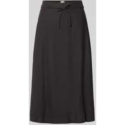 Midirok van mix van linnen en viscose model 'LINNO'