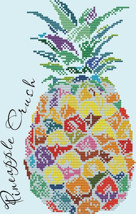 DD6.006 Diamond Dotz® - 28x39cm Pineapple Crush (#DD1904)