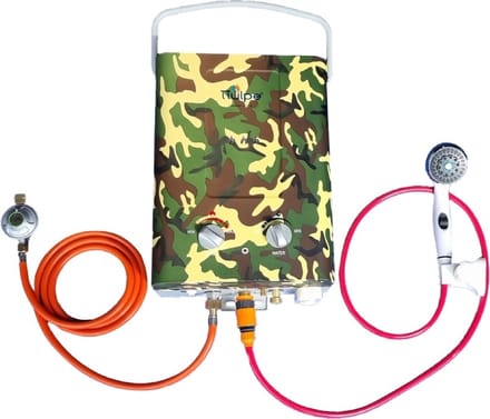 TTulpe Outdoor HD-6 P50 Draagbare Campinggeiser Camo, propaan ErP/NOx