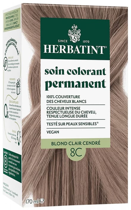 Herbatint Permanente Kleurverzorging 170 ml (Kleuren : 8C Licht asblond)
