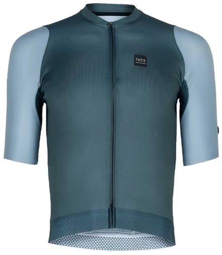 Tactic Signature Essence Korte Mouw Wielertrui Blauw M Man