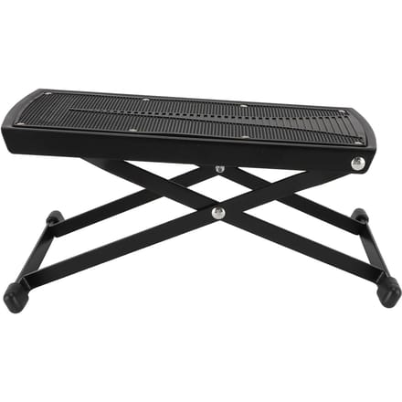 Pedicure Voetsteun Standaard 6 Hoogtes Verstelbaar Opvouwbaar Antislip Nageltechnicus Kruk Gereedschap black