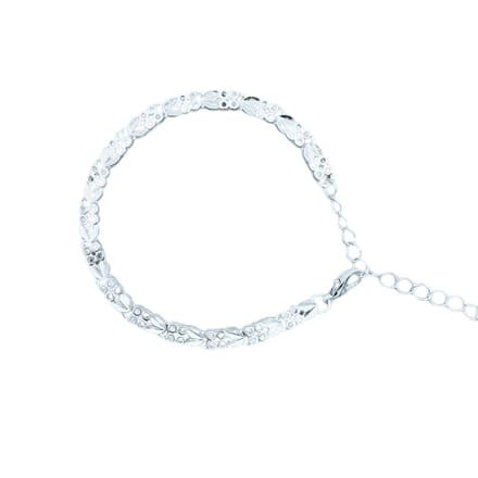 Nivard Armband - Staal - Nep Zilver - Dames - Zilver