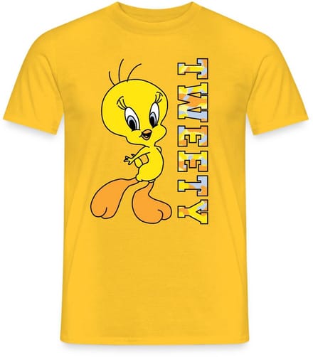 Looney Tunes Tweety Camouflage T-Shirt Heren