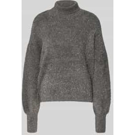 Col-pullover van effectgaren met col model 'LISTRA'