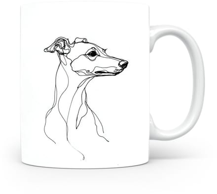 Beker Italiaanse Windhond
