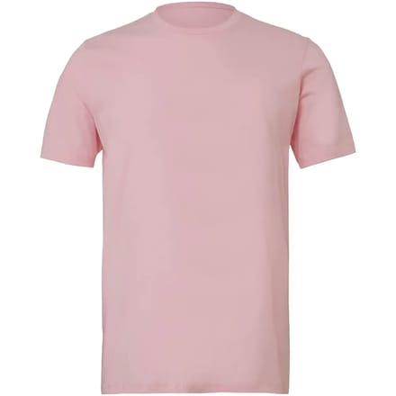 Bella+Canvas Unisex Jersey Short Sleeve Tee CV3001 - Pink - L