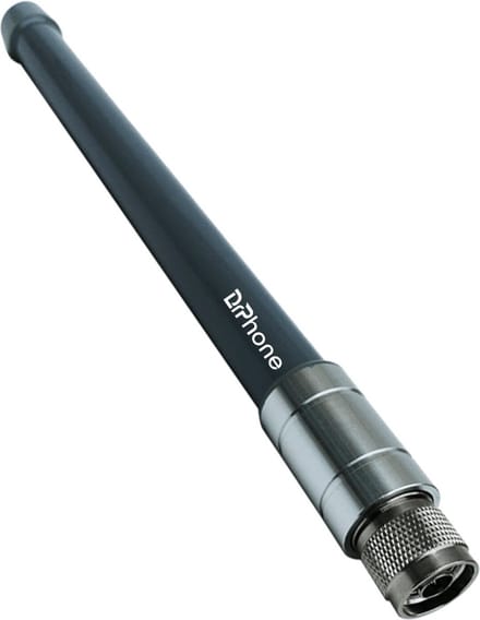 DrPhone HMA – 6dBi Helium Hotspot Antenne – Glasvezel Outdoor Antenne – 868 MHz LoRaWAN – Grijs