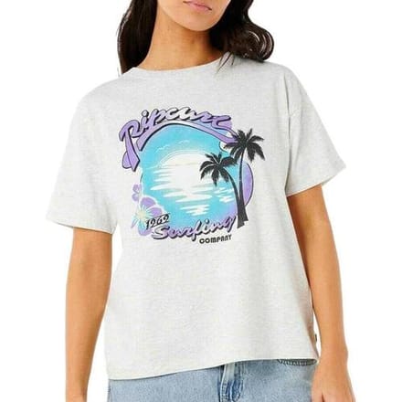 T-shirt Korte Mouw Rip Curl Neon Isles