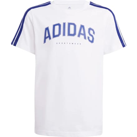 Adidas Codes Collegiate Graphic T-shirt Met Korte Mouwen Wit 7-8 Years Kinderen