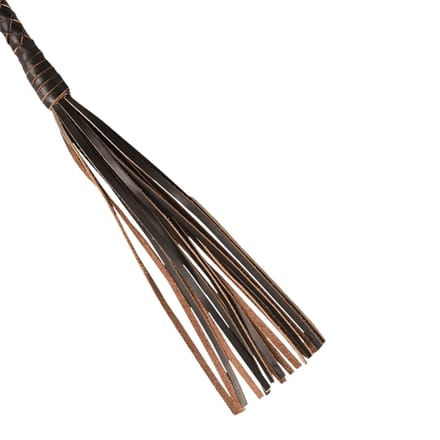 Liebe Seele - The Equestrian Leather Single Tail Whip - Leren Bull Whip