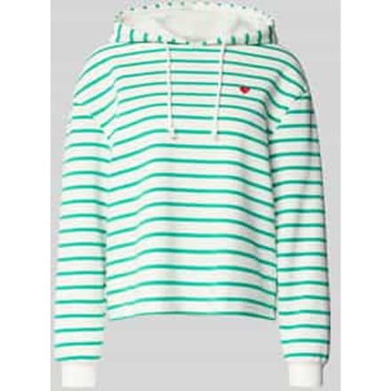 PIECES - PCCHILLI LS HOODIE STRIPES EMB NOOS BC - Meisjes - Sweaters