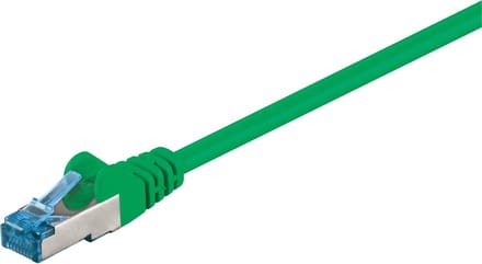 Goobay - S/FTP netwerkkabel CAT6a - Groen - 0,25 meter