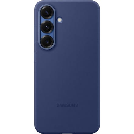 Originele Silicone Backcover voor de Samsung Galaxy S25 - Blauw
