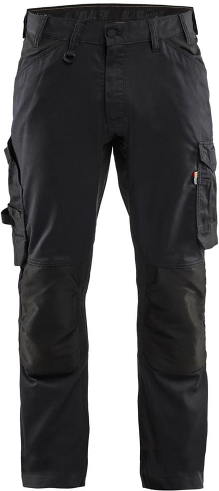 Werkbroek 2-Weg Stretch 1751-1832-9900 Zwart C154