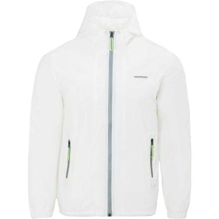 Donnay Heren Lichtgewicht Jas met Capuchon (Wit)