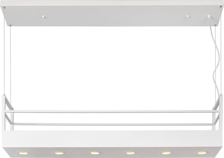 Lucide MIRAVELLE - Hanglamp - 6xGU10 (MR16) - Wit
