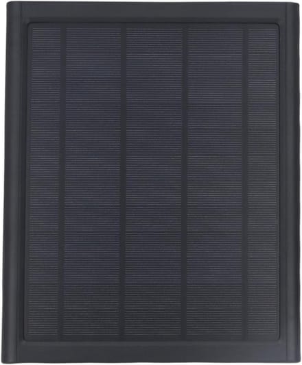 Zonnepaneeloplader - Camera oplader - Buiten stroom - IP66 waterdicht - 6W 5V - Zwart