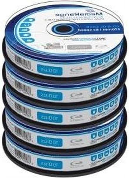 Blu-ray Disc BD-R DL - Dubbellaags Schijven - Data Archiveren - Volledig Bedrukbaar - 50 GB - Wit