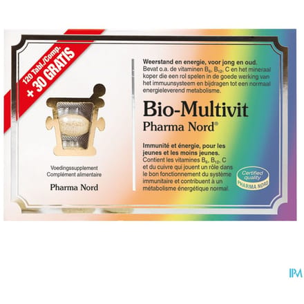 Pharma Nord Bio-Multivit 120+30 Tabletten Gratis