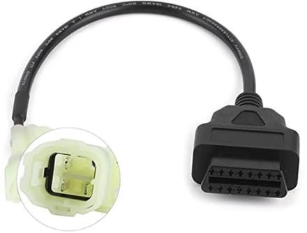 OBD2-adapter voor motordiagnose - 4-pins diagnosekabel voor K-line modellen