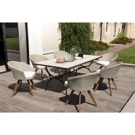 Tuinset Casablanca | Macabane