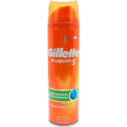 Gillette Fusion 5 Ultra Sensitive Scheergel - 200ML