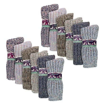 Dames 12-Pack Alpaca Boot Sokken